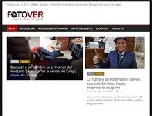 Tablet Screenshot of fotover.com.mx